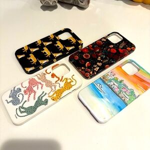 IPHONE 12 CASES! Four iPhone Covers! Decorative and fun!
